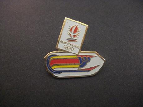 Olympische Spelen Albertville 1992 bobsleeen